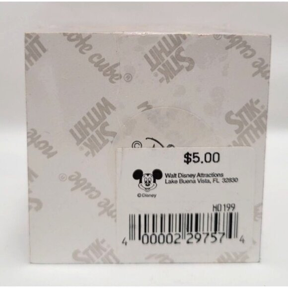 Vintage Disney Paradise Pier Disney California Adventure Sticky Notes Block NOS - Picture 6 of 6